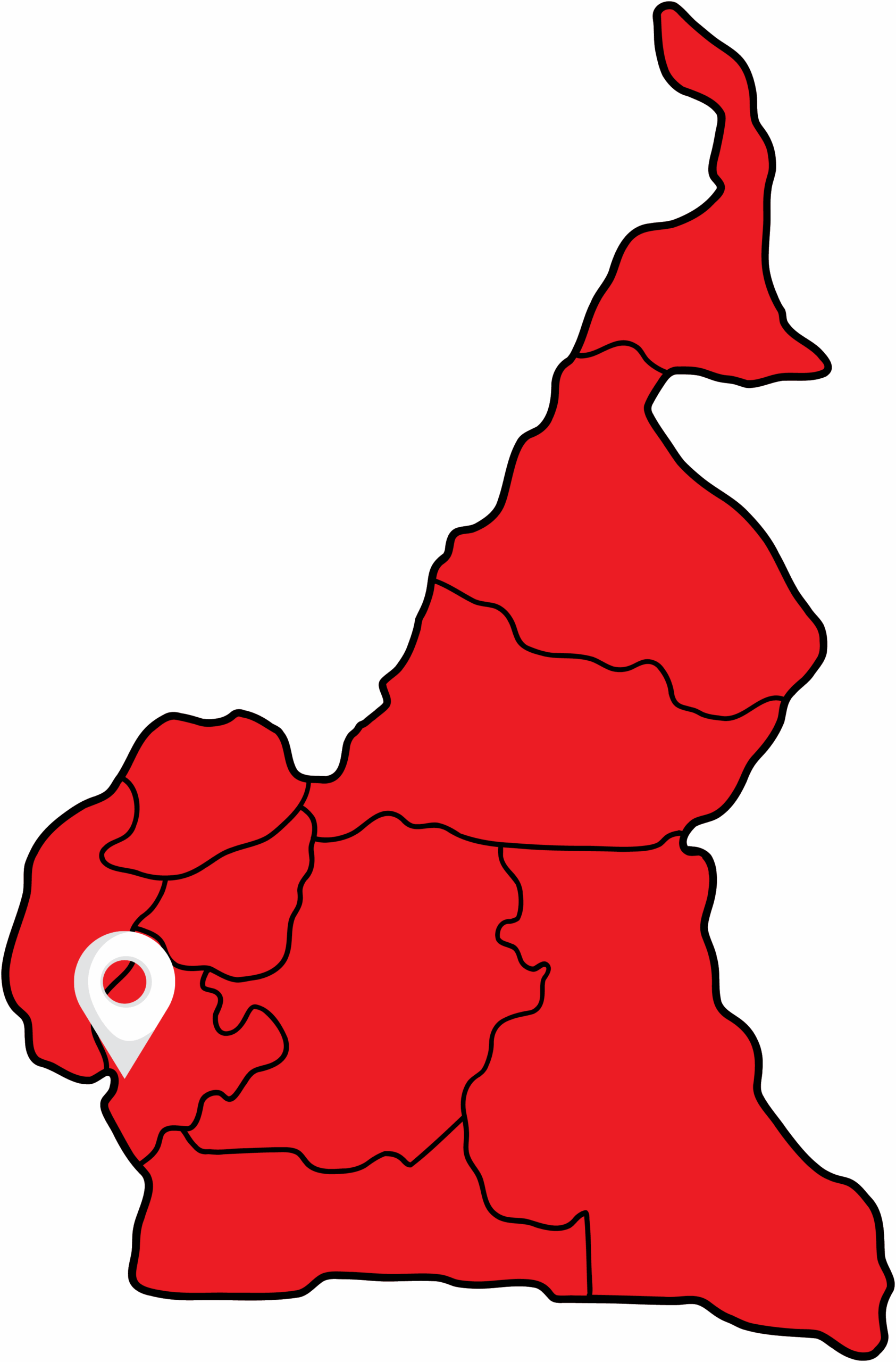 Douala_Cameroon_Map_